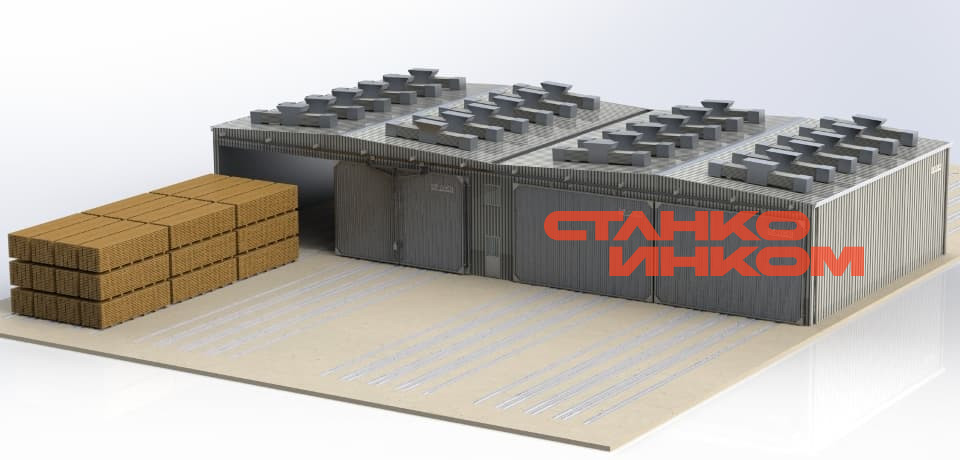 Сушильные камеры туннельного типа серии EPL-T Сушильные камеры туннельного типа серии EPL-T