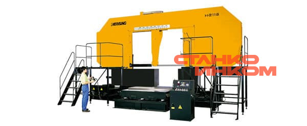 Ленточнопильный станок двухколонного типа Everising H-2116   Ленточнопильный станок двухколонного типа Everising H-2116