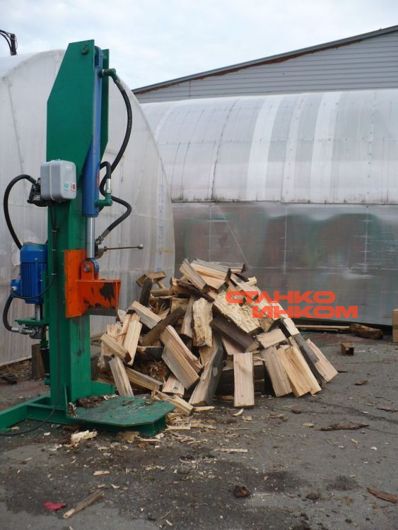 Дровокол вертикальный электрический Алтай-КГВ