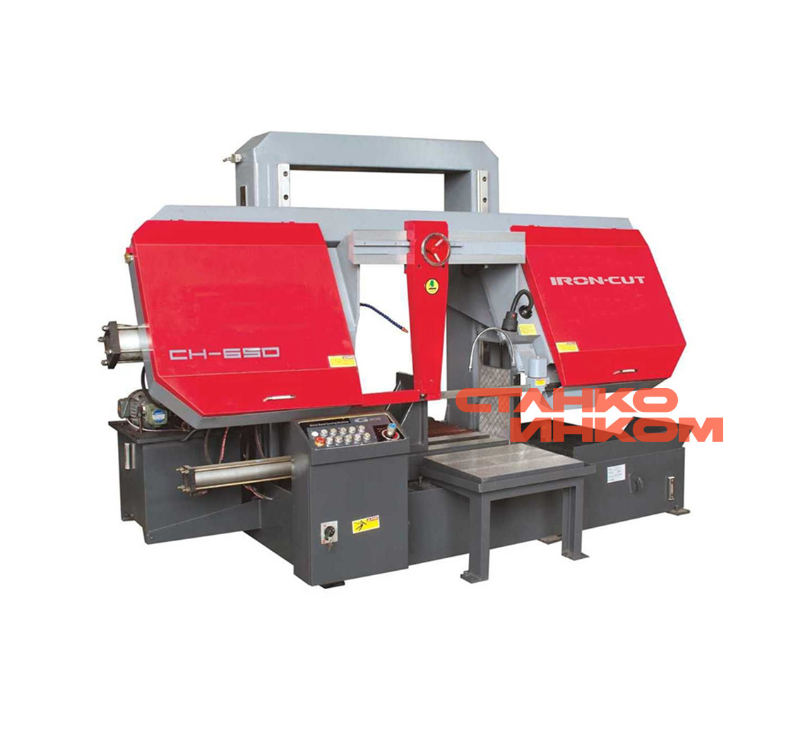 Колонный полуавтомат ленточнопильный станок IRON-CUT CH-650 (g4265) Колонный полуавтомат ленточнопильный станок IRON-CUT CH-650 (g4265)