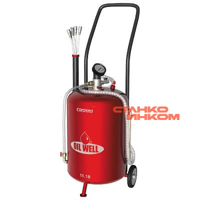 Сорокин 11.18 Маслосборная установка пневматическая с комплектом зондов 30л. — Станкоинком