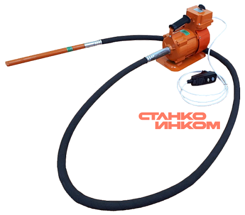 Вибромаш ВИ-1-13-3 (220В, вал 3м, булава 38мм) глубинный вибратор — Станкоинком
