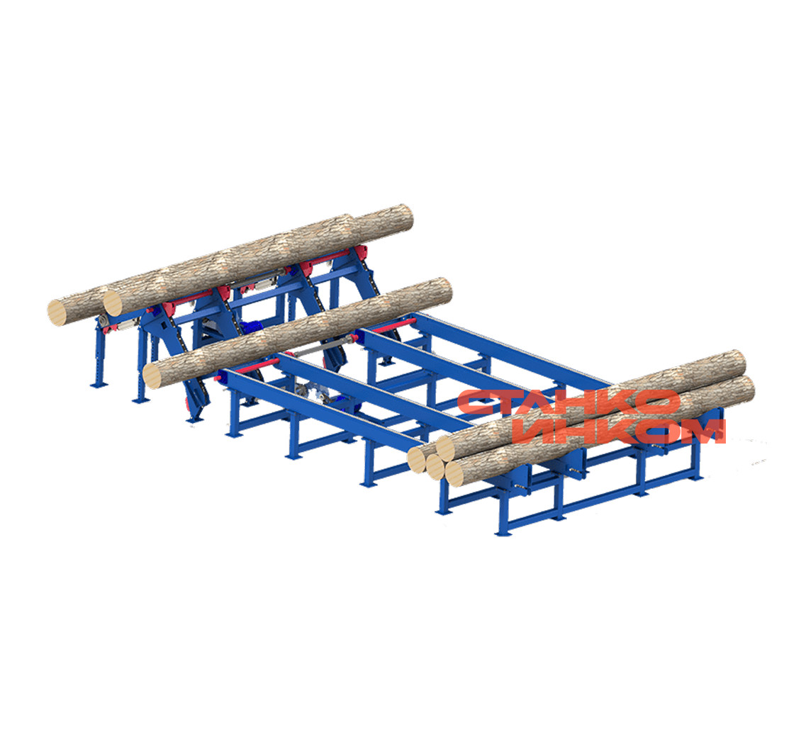 Комплекс поштучной выдачи бревен Комплекс поштучной выдачи бревен