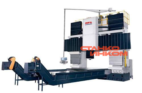 Портальные обрабатывающие центры с подвижной траверсой и неподвижной колонной (ЧПУ) Rifa RFMP8040MB  Портальные обрабатывающие центры с подвижной траверсой и неподвижной колонной (ЧПУ) Rifa RFMP8040MB