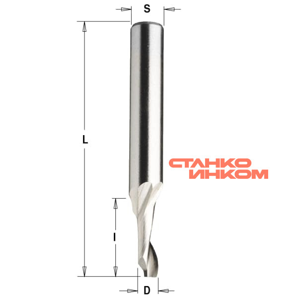 Серия 188 z1 спиральные фрезы по алюминию Серия 188 z1 спиральные фрезы по алюминию