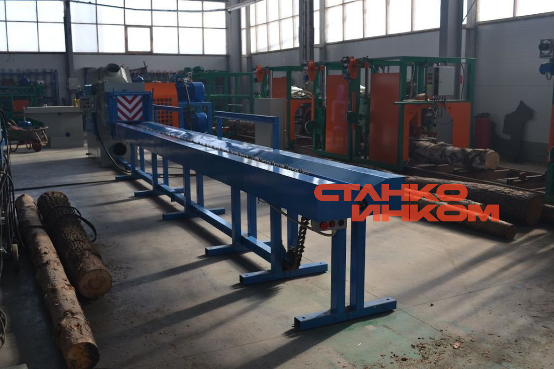 Станок дисковый двухвальный бревнопильный Алтай-СБЦ-480