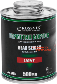 Rossvik Герметик бортов LIGHT 500мл (с кистью) Rossvik Герметик бортов LIGHT 500мл (с кистью) — Станкоинком