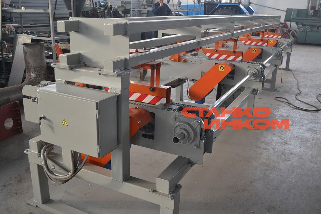 Станок торцовочный Алтай СТП-6000М проходного типа