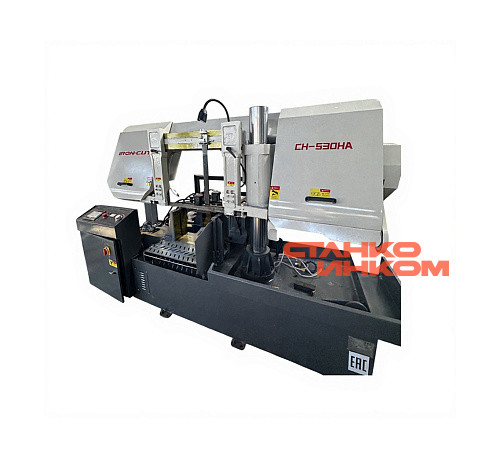 Автоматический колонный ленточнопильный станок IRON-CUT CH-530HA (CH-500HA gz4256)