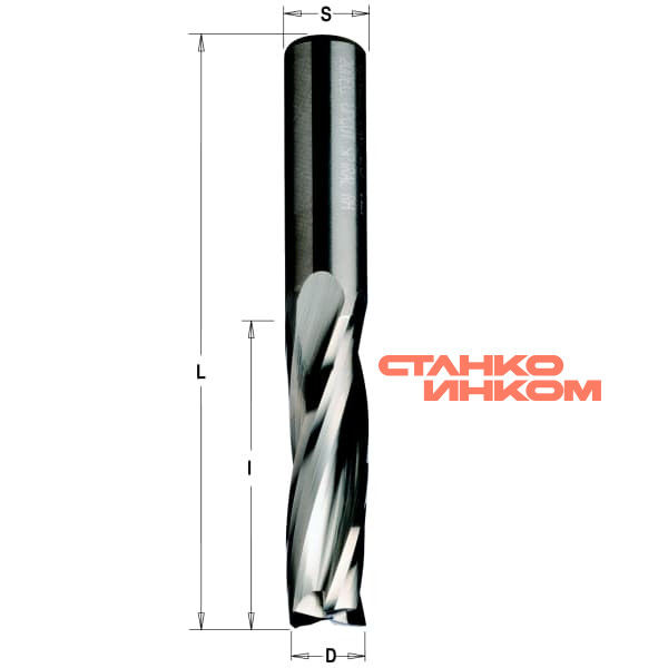 Серия 193 z3 спиральные фрезы верхний рез Серия 193 z3 спиральные фрезы верхний рез