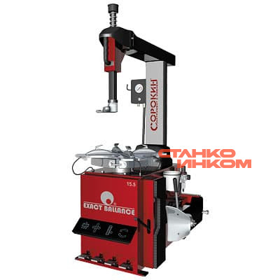 24" Сорокин 15.5 (220В) Шиномонтажный станок автомат, взрывная накачка — Станкоинком