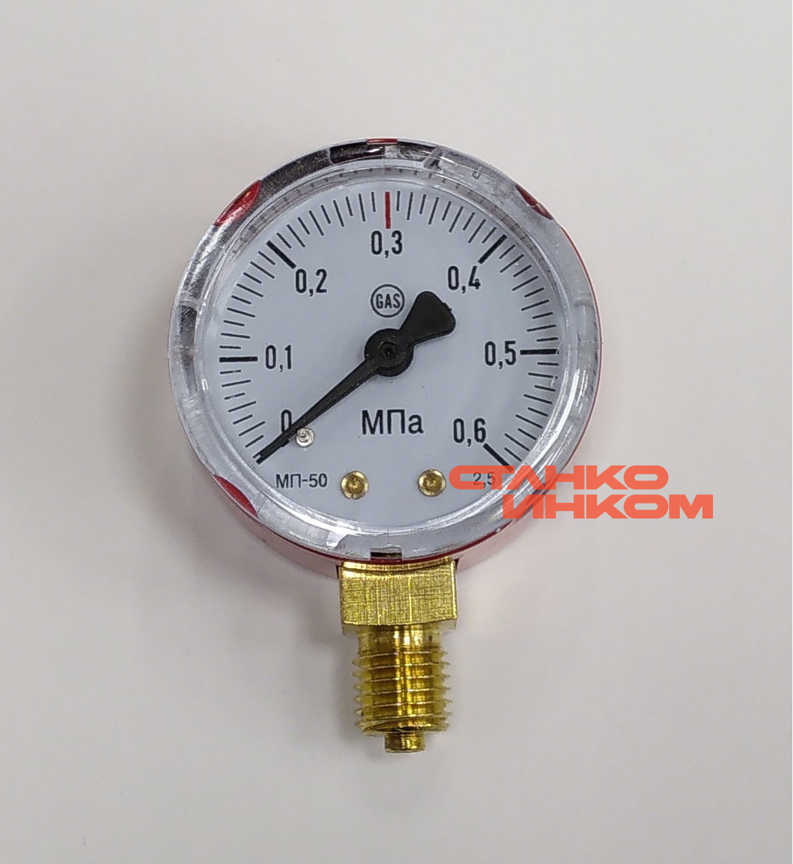 Манометр пропановый МП-50 (0-0,6 МПа) ТМ2, М12х1,5, на редуктор Манометр пропановый МП-50 (0-0,6 МПа) ТМ2, М12х1,5, на редуктор — Станкоинком
