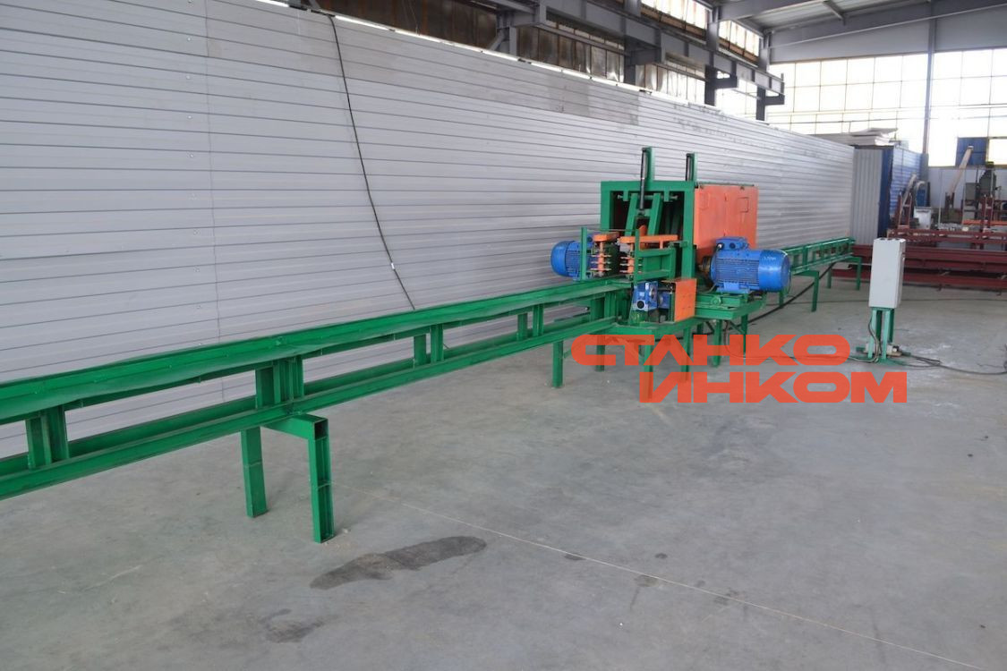 Станок дисковый одновальный бревнопильный Алтай-Мамонт