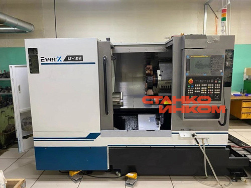 Токарный станок с приводным инструментом EverX LT-40H