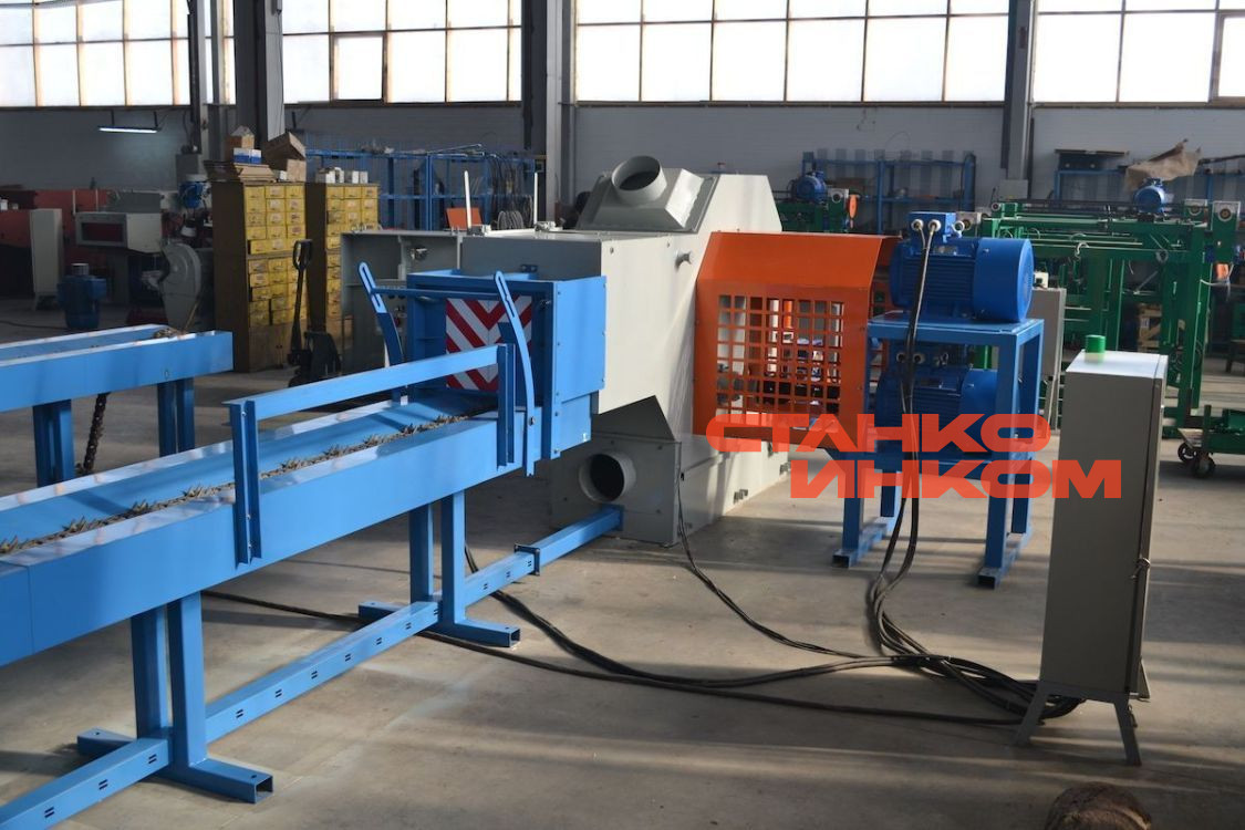 Станок дисковый двухвальный бревнопильный Алтай-СБЦ-480