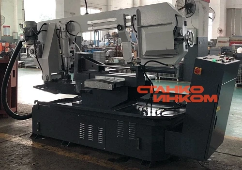 Полуавтоматический ленточнопильный станок IRON-CUT H-440S