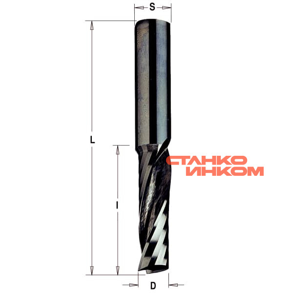 Серия 198 z1 спиральные фрезы верхний рез Серия 198 z1 спиральные фрезы верхний рез