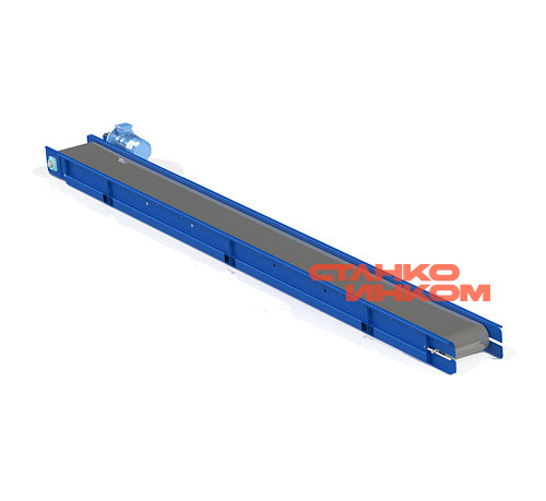 Транспортер ленточный для перемещения обрези, горбыля и опилок