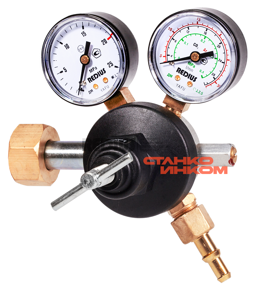 Redius У-30/АР-40-КР1 Универсальный регулятор расхода газа, латунь Redius У-30/АР-40-КР1 Универсальный регулятор расхода газа, латунь — Станкоинком