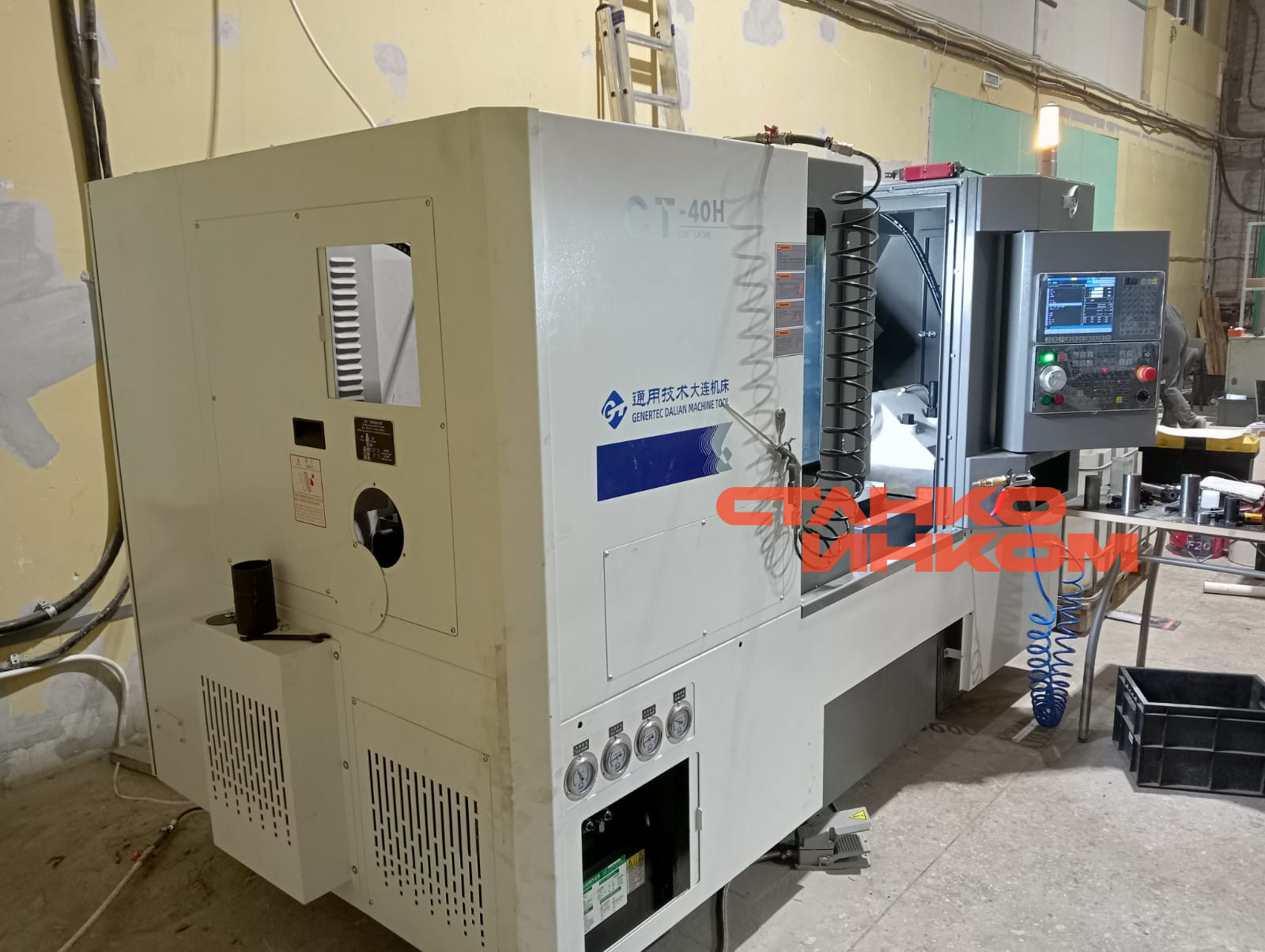 Токарный станок с ЧПУ и приводным инструментом DMTG CT40H Токарный станок с ЧПУ и приводным инструментом DMTG CT40H