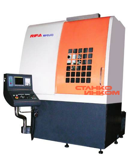Одноколонный вертикальный токарный станок с ЧПУ Rifa  RFCL63 