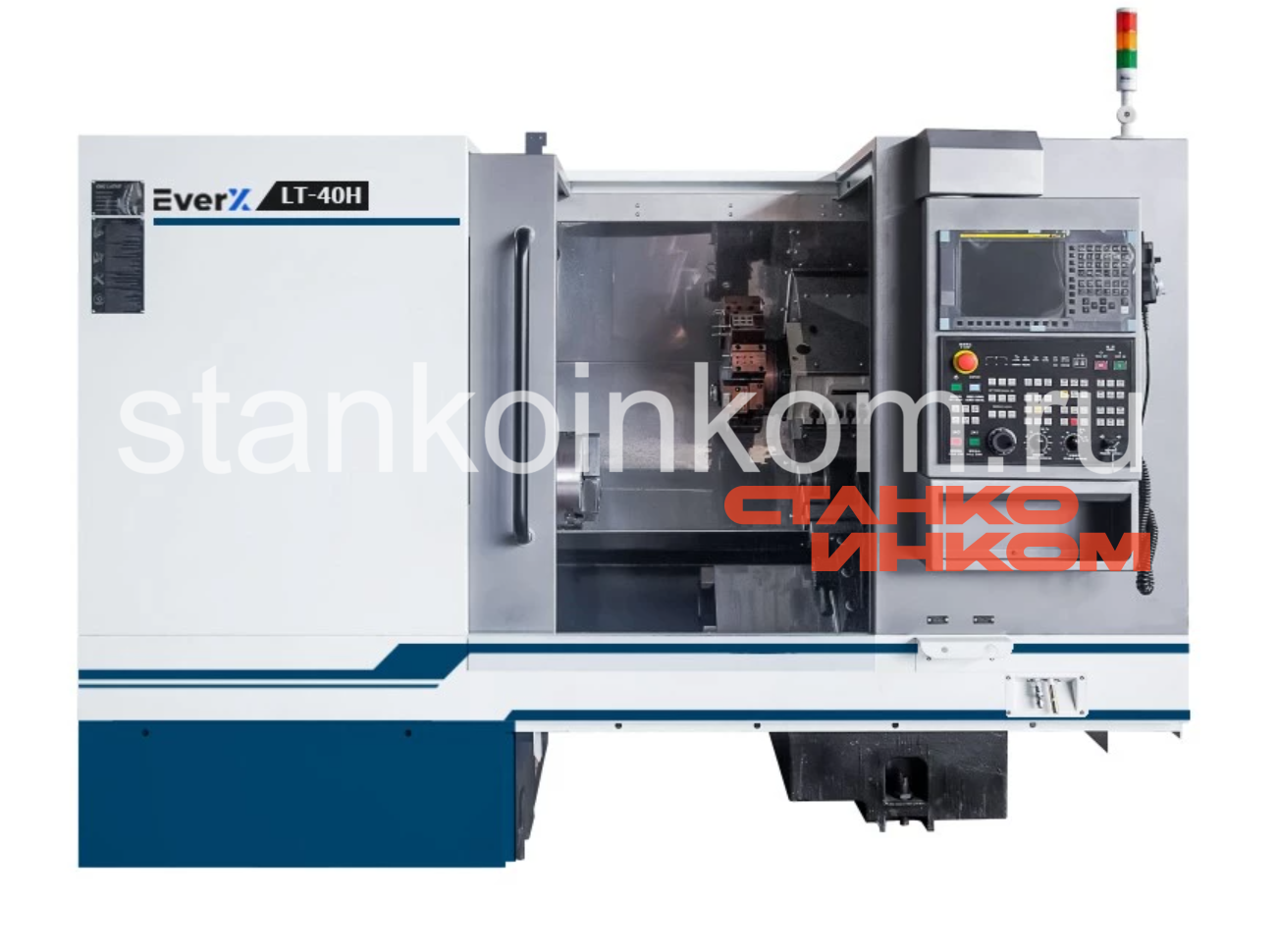 Токарный станок с приводным инструментом EverX LT-50H  Токарный станок с приводным инструментом EverX LT-50H