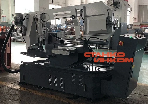 Полуавтоматический ленточнопильный станок IRON-CUT H-440S