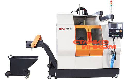 Горизонтальный обрабатывающий центр с ЧПУ Rifa RFMH40 