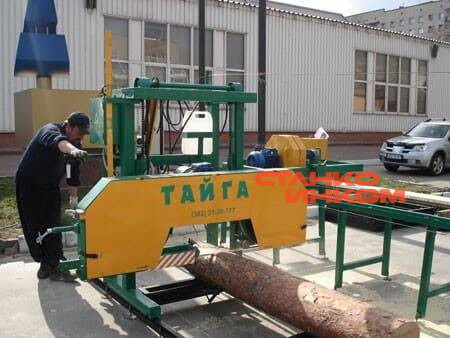 Тайга Т-2 Ленточная пилорама