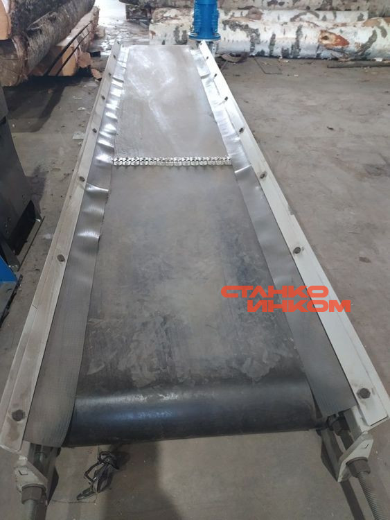 Транспортер ленточный для удаления опилок из многопилов Транспортер ленточный для удаления опилок из многопилов