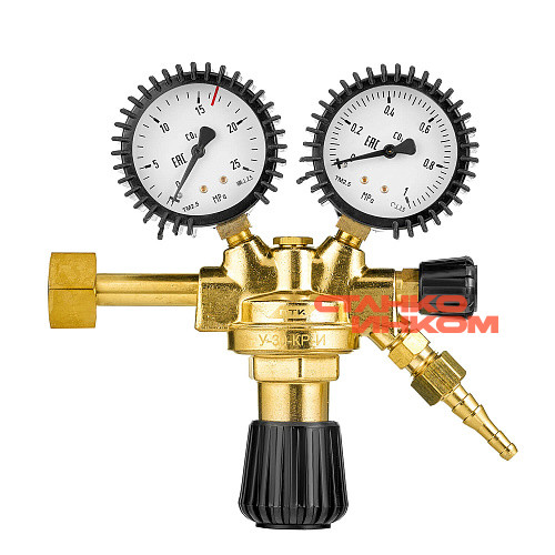 ПТК У-30-КР-И Углекислотный редуктор, латунь — Станкоинком