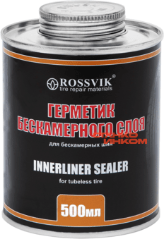 Rossvik Герметик бескамерного слоя 500мл (с кистью) Rossvik Герметик бескамерного слоя 500мл (с кистью) — Станкоинком