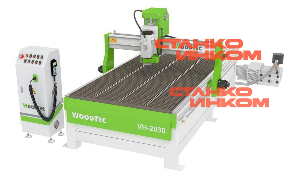 WoodTec VH 2030 Фрезерно-гравировальный станок с ЧПУ WoodTec VH 2030 Фрезерно-гравировальный станок с ЧПУ