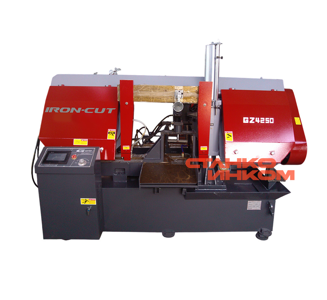 Колонный полуавтоматический ленточнопильный станок IRON-CUT CH-5085 (g4250/85) Колонный полуавтоматический ленточнопильный станок IRON-CUT CH-5085 (g4250/85)