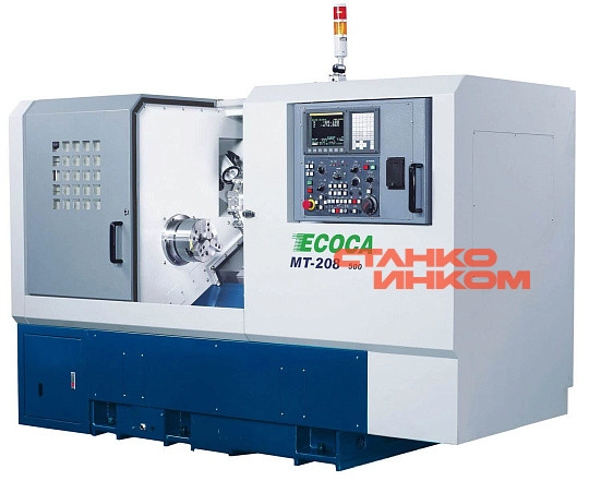 Токарный станок с ЧПУ Ecoca МТ-210 MC 