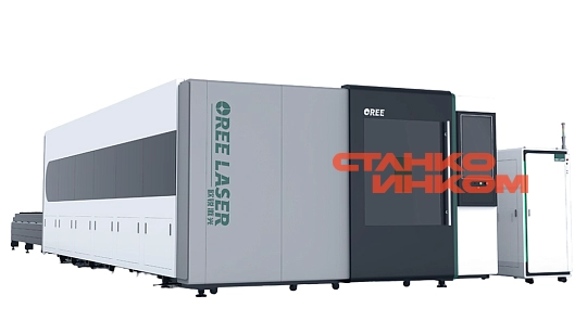 Высокомощный волоконно лазерный станок для резки метала OR-PG