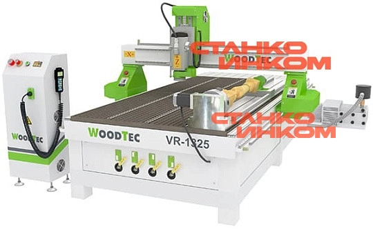 Фрезерно-гравировальный станок с ЧПУ WoodTec VR 1325