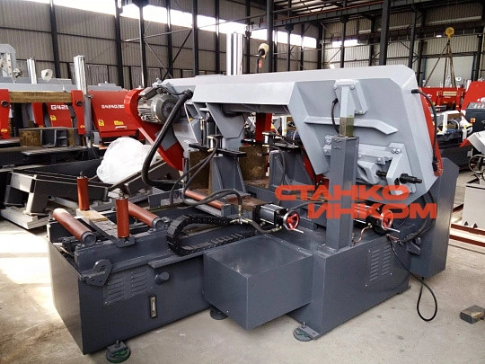 Автоматический колонный ленточнопильный станок IRON-CUT CH-530HA (CH-500HA gz4256)