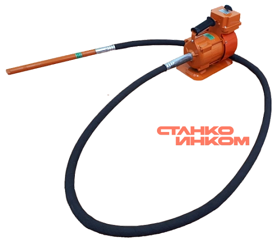 Вибромаш ВИ-1-13 М (42В, вал 3м, булава 38мм) глубинный вибратор — Станкоинком
