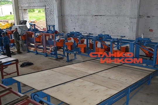 Автоматический брусоотделитель - пневматический