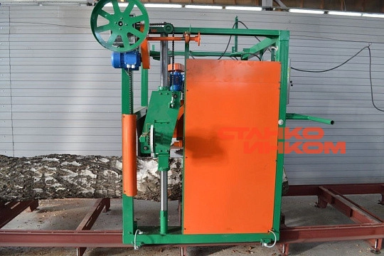 Дисковая угло-поворотная пилорама для распиловки бревен Алтай-ПДПУ600