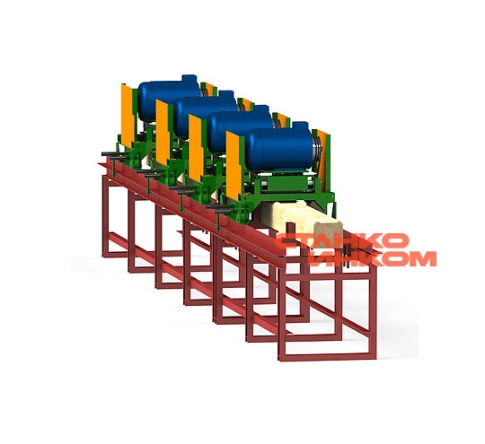 Станок фрезерный для профилирования бруса Алтай-004