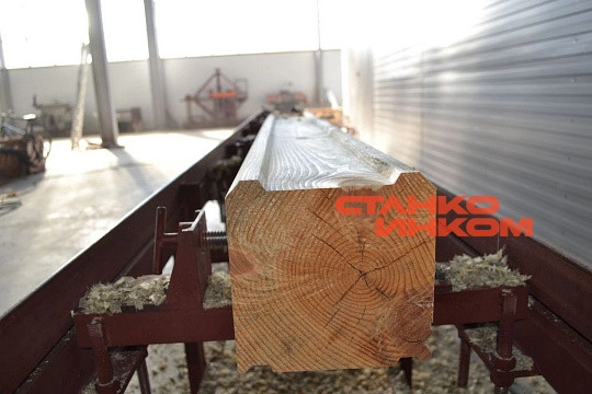 Станок фрезерный для профилирования бруса Алтай-004