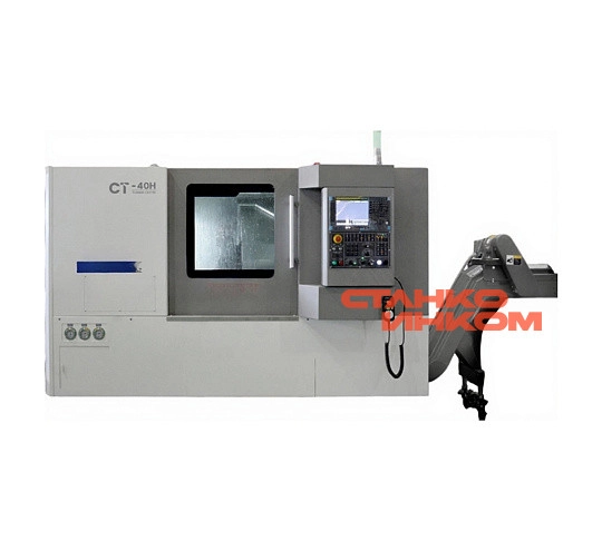 Токарный станок с ЧПУ и приводным инструментом DMTG CT40H