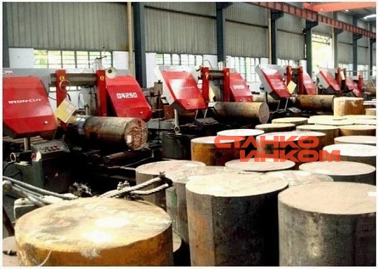 Колонный полуавтоматический ленточнопильный станок IRON-CUT CH-500 (g4250)