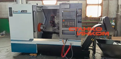 Токарный станок с приводным инструментом EverX LT-40H