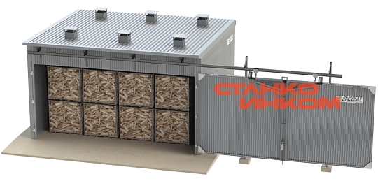 Сушильные камеры серия EPL-F для сушки дров