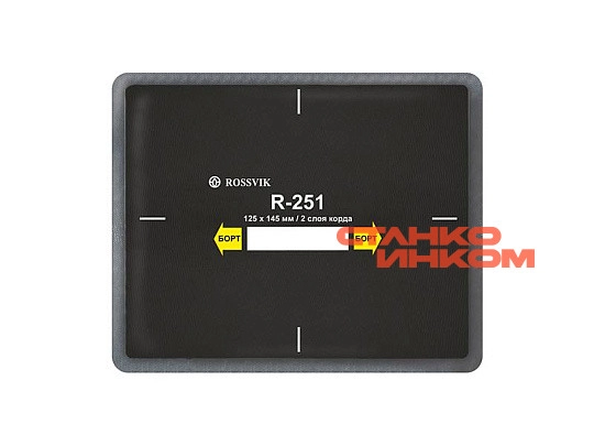 RS-28 (термо) Пластырь кордовый радиальный 85*330мм (упак. 10шт) — Станкоинком