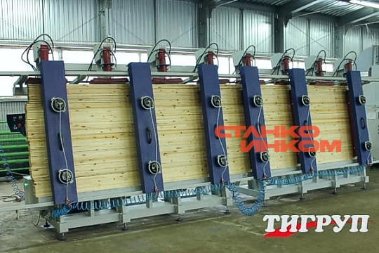 Пресс гидравлический для бруса Эльбрус-1Г