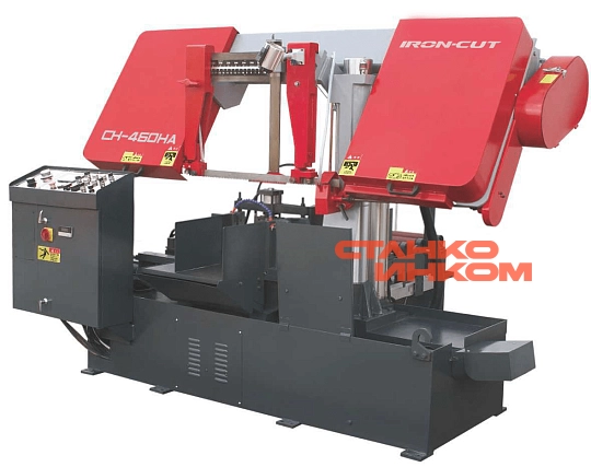 Колонный автоматический ленточнопильный станок IRON-CUT CH-460HA (GZ4236) 